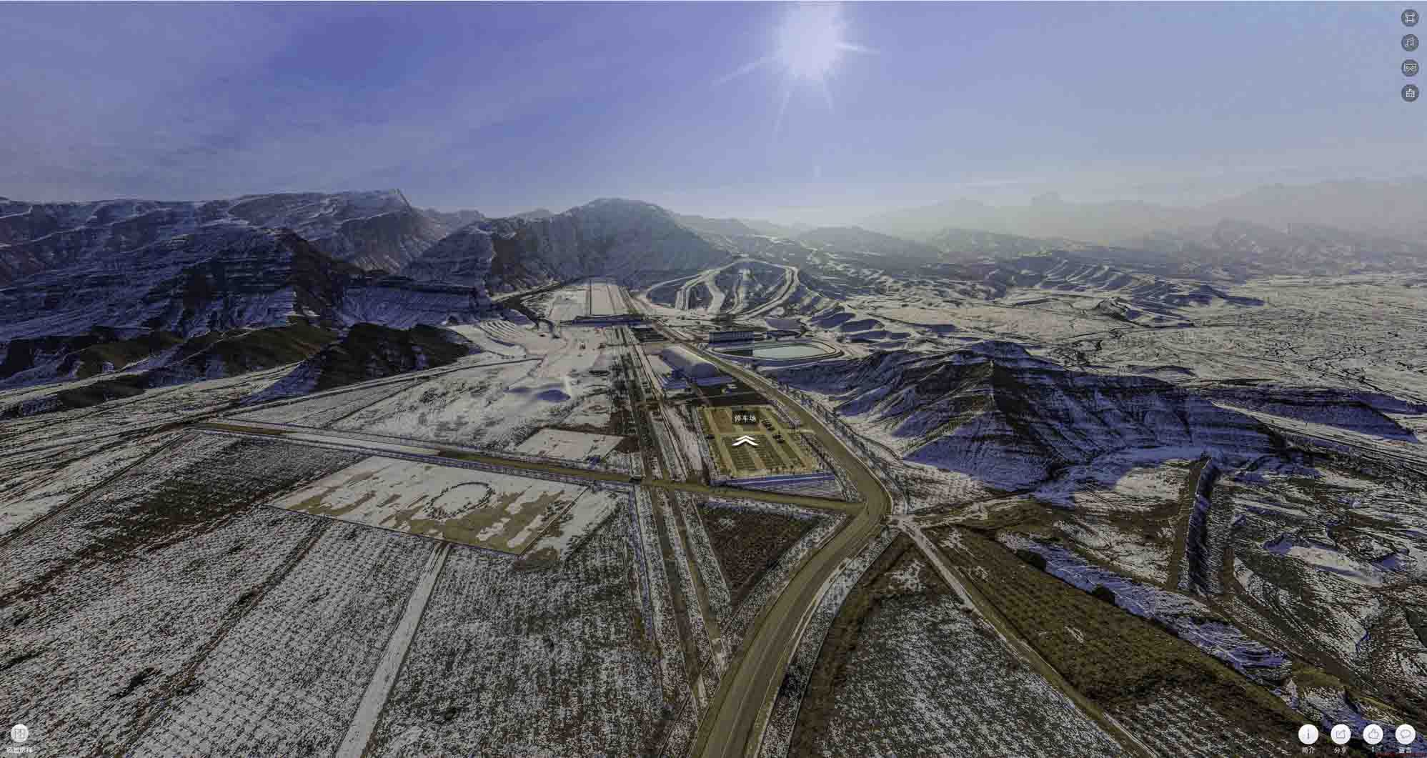 青山720全景技术：开启全方位视觉新纪元——在手绘地图中的应用探索